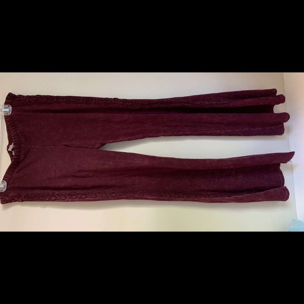 Flare stretch pants